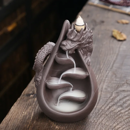 Dragon Waterfall Backflow Incense Burner Zen