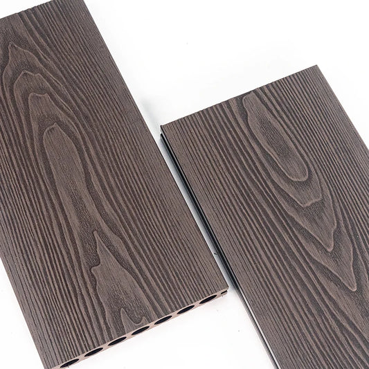 New Technology WPC 3D Embossed Wood Plastic Composite Outdoor Wpc Composite Decking