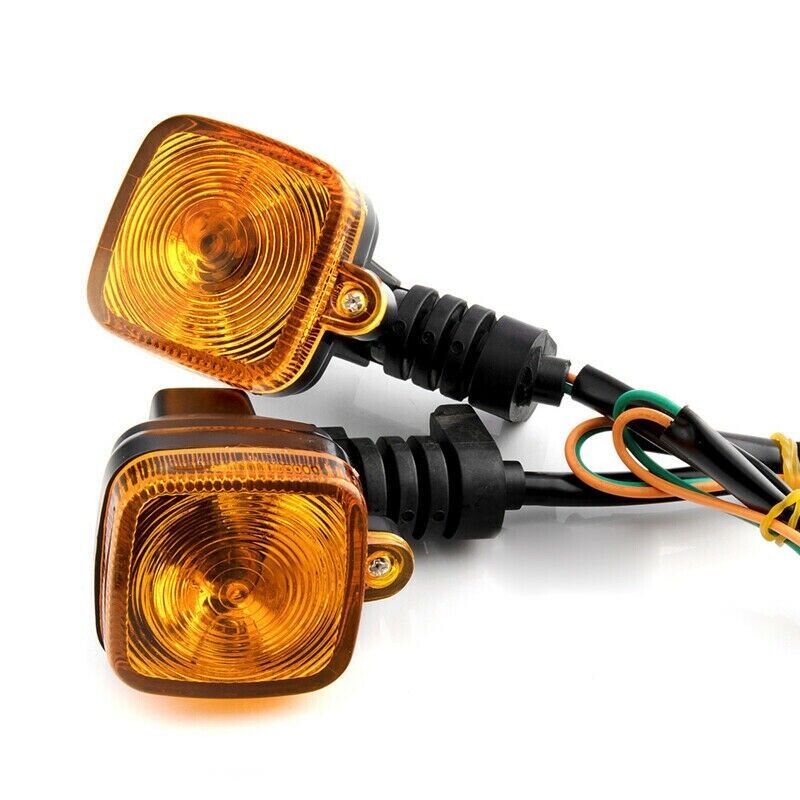 Turn Signal Lights Moto Motorcycle 2PCS/KIT Accessories Amber Indicators