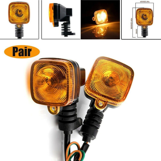 Turn Signal Lights Moto Motorcycle 2PCS/KIT Accessories Amber Indicators