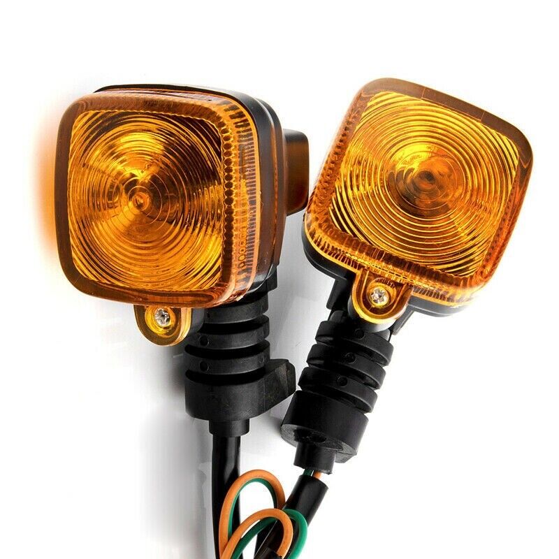 Turn Signal Lights Moto Motorcycle 2PCS/KIT Accessories Amber Indicators